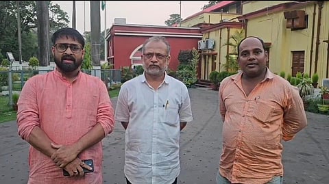 भाजपा जिलाध्यक्ष सेल आईएसपी के DIC से मिले