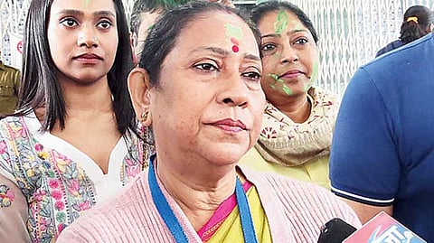 बिधाननगर की मेयर कृष्णा चक्रवर्ती ने दिया इस्तीफा