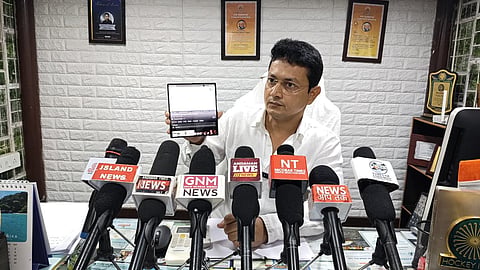 भाजपा अध्यक्ष अनिल तिवारी पर जमकर बरसे वार्ड संख्या-6 के पार्षद अजीज उर रहमान