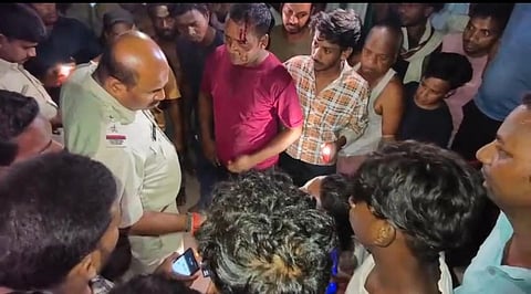 भाजपा कार्यकर्ता के घर पर जानलेवा हमला