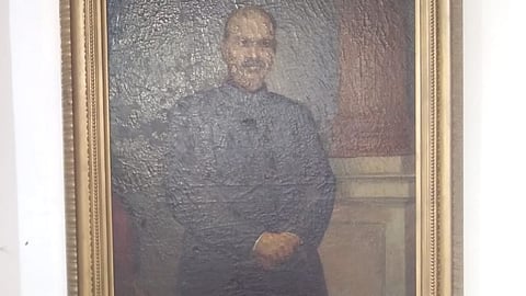 विधानसभा में डॉ श्यामा प्रसाद मुखर्जी की पेंटिंग