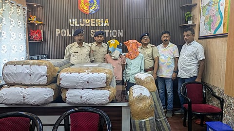 Howrah Rural Police Seizes 209 kg Ganja Launch MANAS Helpline