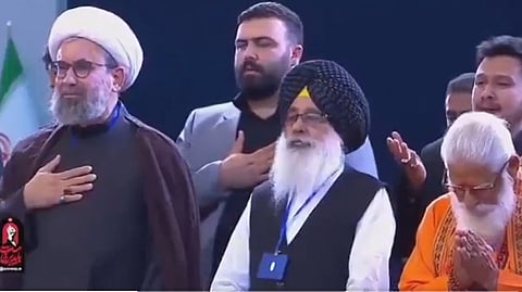 श्रद्धांजलि देते भारत के धर्मगुरु