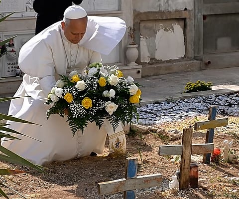 Pope Leo XIV visited Lampedusa, located on the Italian island of Sicily, and paid tribute to the thousands of migrants