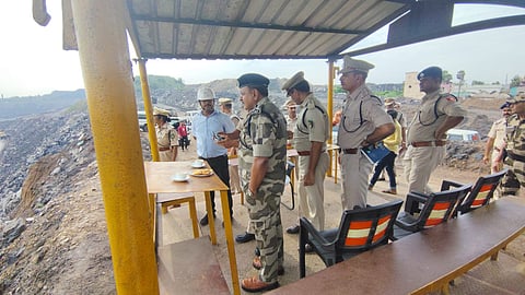 आसनसोल पहुंचे DIG के.पी. सिंह