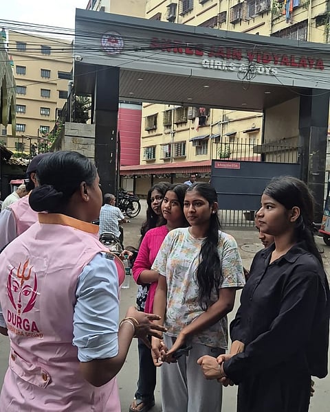 Special Women Police Team Deployed in Howrah