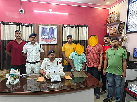 Howrah Drug Bust: Two Arrested in Liluah with 3.6 Kg Ganja in 26 Packets