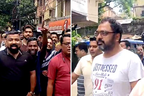 पानीहाटी में पूर्व तृणमूल विधायक के गिरफ्तार बेटे को पुलिस ने इलाके में घुमाया