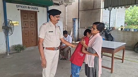 बासुदेबपुर पुलिस की सक्रियता से सातवीं का छात्र सकुशल मिला