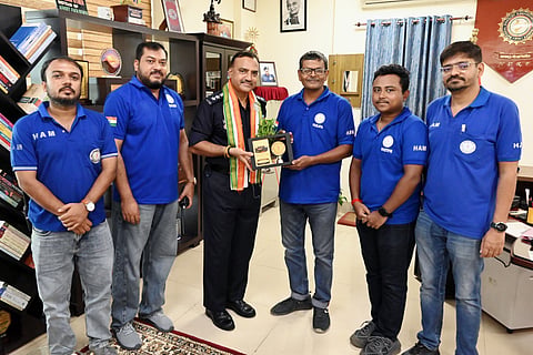 NDRF Commandant Manish Ranjan Granted Lifetime Honorary Membership of West Bengal Radio Club