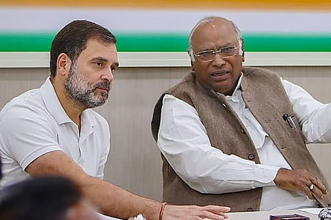 CJP प्रदर्शन पर सियासत तेज! राहुल-खड़गे-प्रियंका ने PM आवास तक मार्च किया