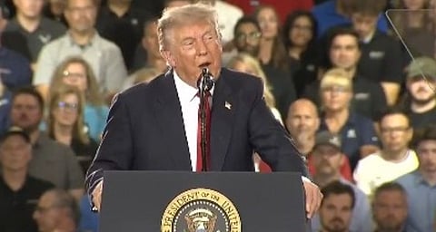 Will take military action again if no agreement is reached on the nuclear program: Trump