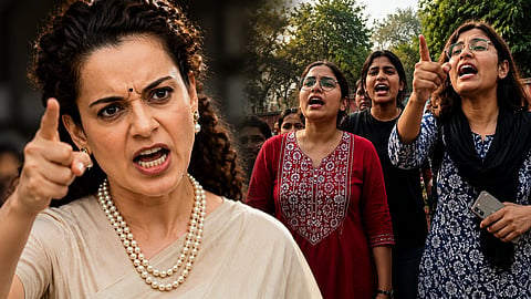 प्रदर्शनकारियों पर कंगना रनौत का बड़ा हमला, Gen Z को 'Generation Gutter' बताया
