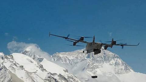 China has built a high-altitude drone research center in Tibet, near Everest