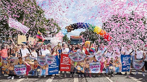 Message of solidarity at Pride event following Berlin attack