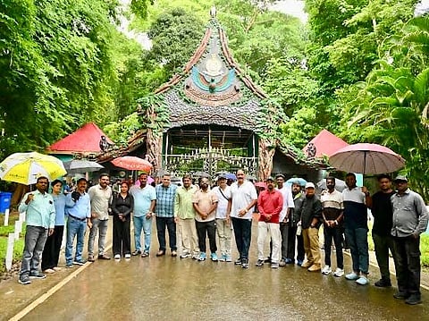 एएटीओ प्रतिनिधिमंडल ने चिड़ियाटापू जैविक उद्यान में आयोजित रेनफॉरेस्ट बर्डिंग ट्रेल में लिया भाग