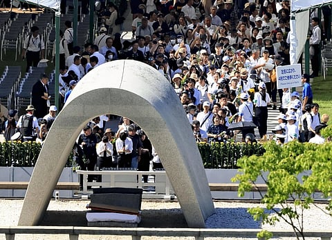 81st anniversary of the atomic bombing of Hiroshima observed