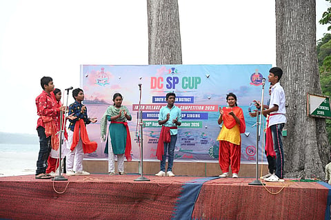 दक्षिण अंडमान में नशामुक्त युवा अभियान को सांस्कृतिक प्रतियोगिता