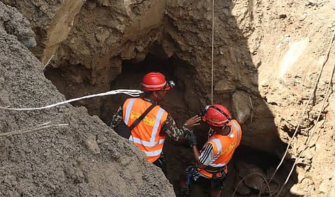 Efforts to rescue people trapped in tunnels intensified
