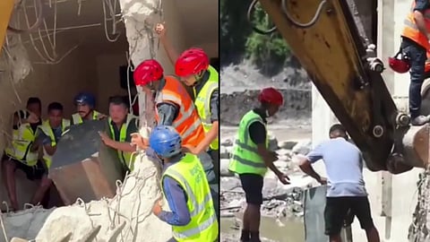 ₹1.5 crore in cash and gold worth ₹50 crore recovered from a flood-affected bank in Nepal