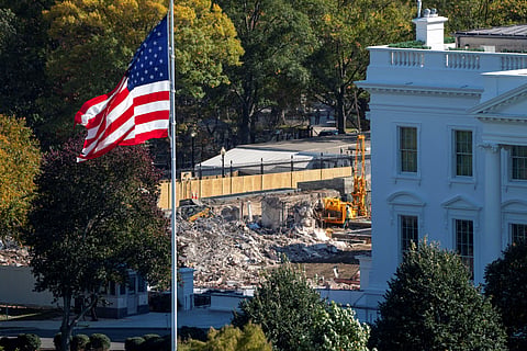 Permission granted to continue construction of the proposed ballroom at the ‘White House’