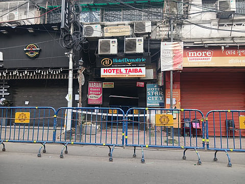 मिर्ज़ा ग़ालिब स्ट्रीट की इसी होटल में लगी थी आग