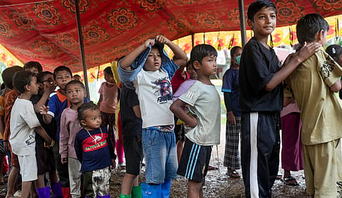 Floods in Nepal: Caring for children in relief camps becomes a challenge