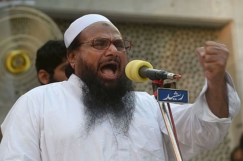 Lashkar terrorist Hafiz Talha Saeed once again spews venom against India