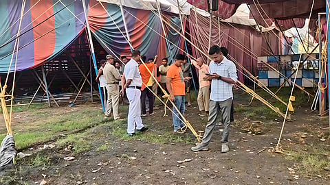 सर्कस के तंबू में फंदे से लटका मिला कर्मी का शव