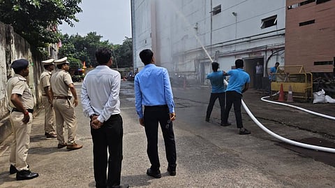Fire Safety Inspection Conducted Across Six Floors at Avani Mall in Howrah