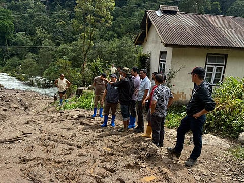 रिम्बी भूस्खलन पर प्रशासन की नजर, राहत शिविर बनेगा