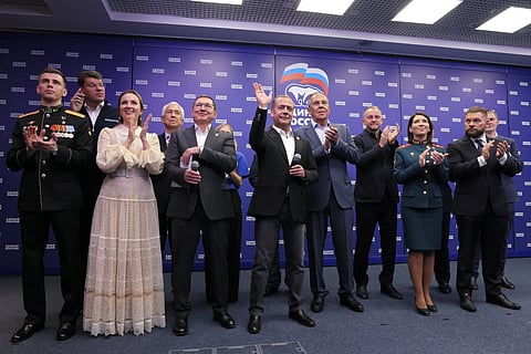 Putin-backed party retains its grip on parliament