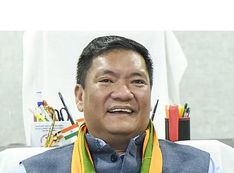 सियांग परियोजना पर खांडू की अपील, कहा- जनता की चिंताओं का समाधान करेंगे