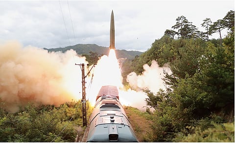 North Korea tested a new weapon system
