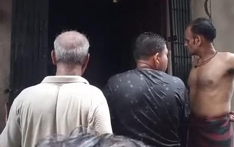 Fire Breaks Out in Electricity Meter in Chatterjeehat Howrah