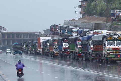 Public transport services disrupted in Nepal due to heavy rainfall