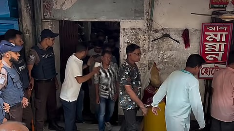 Police detained dozens of Awami League activists