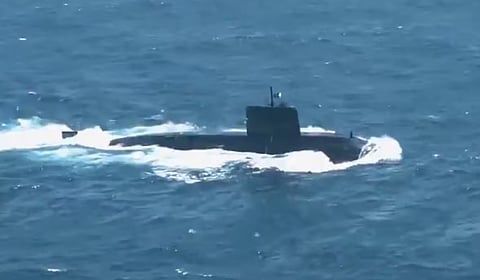 Pakistan's new submarine fires anti-ship missile for the first time