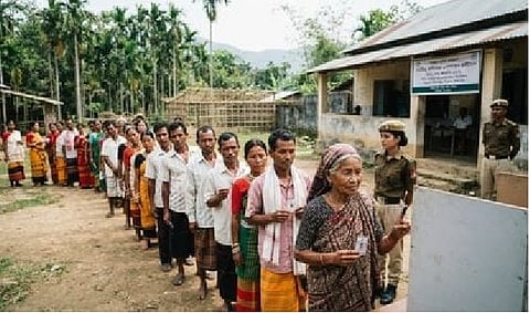 त्रिपुरा में 587 ग्राम समितियों के लिए हुआ शांतिपूर्ण मतदान