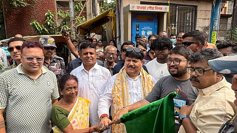 Bus Jatra 4.0 Flagged Off from Howrah Maidan Honoring Women Bus Conductors