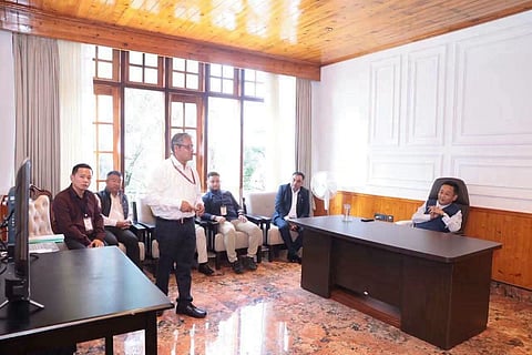 रंगीत चरण-IV जलविद्युत परियोजना की मुख्यमंत्री प्रेम सिंह तामांग ने की समीक्षा