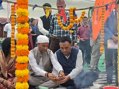 दारमदिन में महात्मा गांधी विश्वविद्यालय की नींव रखी गई