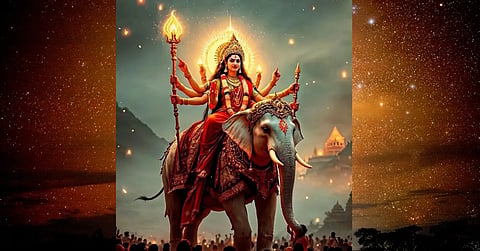 शारदीय नवरात्रि 2026: हाथी पर आएंगी मां दुर्गा, मुर्गे पर होगी विदाई
