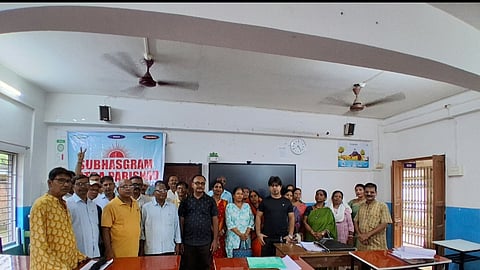 सम्मेलन के दौरान ली गई तस्वीर