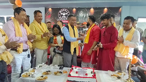 नागराकाटा में मसल गैरेज जिम का उद्घाटन, नशामुक्त समाज पर जोर