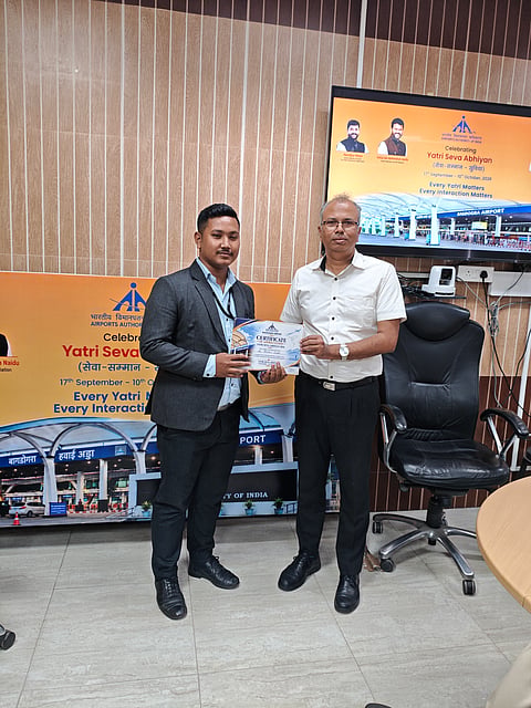 यात्री सुविधाओं की समीक्षा के साथ बागडोगरा एयरपोर्ट पर ‘यात्री सेवा अभियान’ संपन्न
