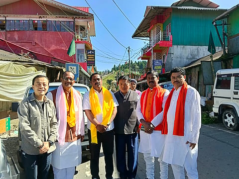 सिमाना बाजार में ओबीसी मोर्चा के प्रदेश नेतृत्व से मुलाकात