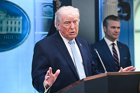 China and Russia are not helping Iran: Trump