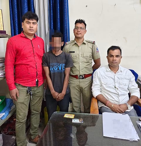 जिम से वजन प्लेट चोरी, आरोपित गिरफ्तार