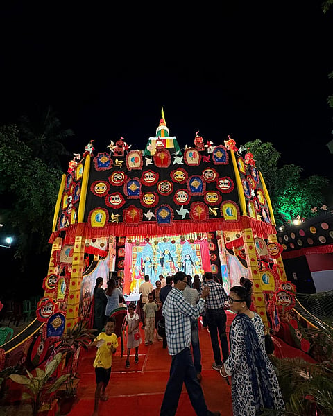Durga Puja pandal
